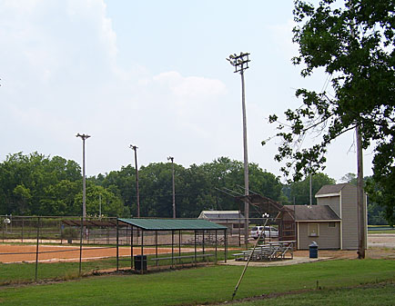 Ball field at Edwards Park.